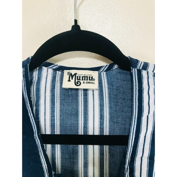 Show Me Your MuMu BOHO Sleeveless Lace Up Tunic Blouse, Size XS Oversized - Picture 3 of 4